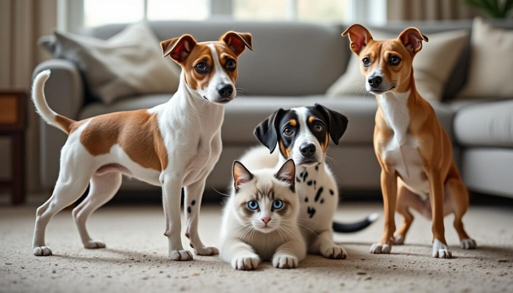 découvrez quelles sont les races de chiens les plus souvent incompatibles avec les chats et comment gérer cette cohabitation délicate.