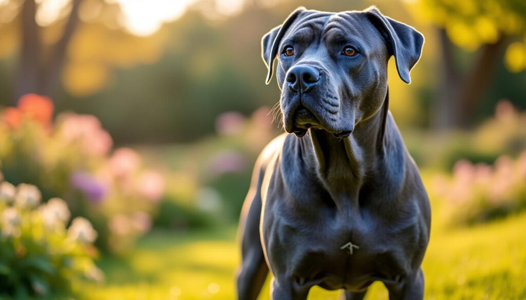 découvrez les caractéristiques, la taille et les conseils d'entretien du cane corso bleu adulte, une race élégante et puissante au pelage unique.