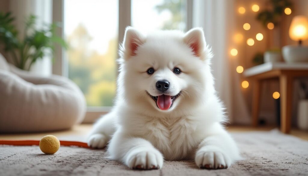 découvrez notre guide complet pour choisir, adopter et élever un chiot samoyède, avec des conseils pratiques pour garantir son bien-être et son bonheur.
