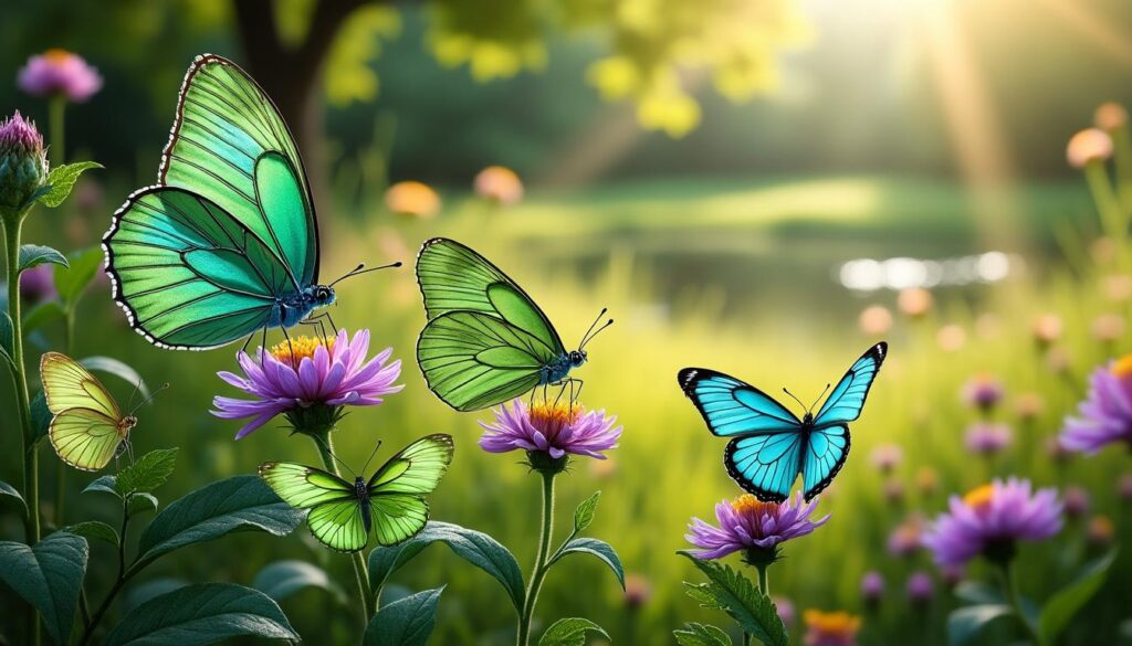 découvrez comment identifier le papillon vert et explorez les espèces courantes de ce magnifique insecte dans notre guide complet.