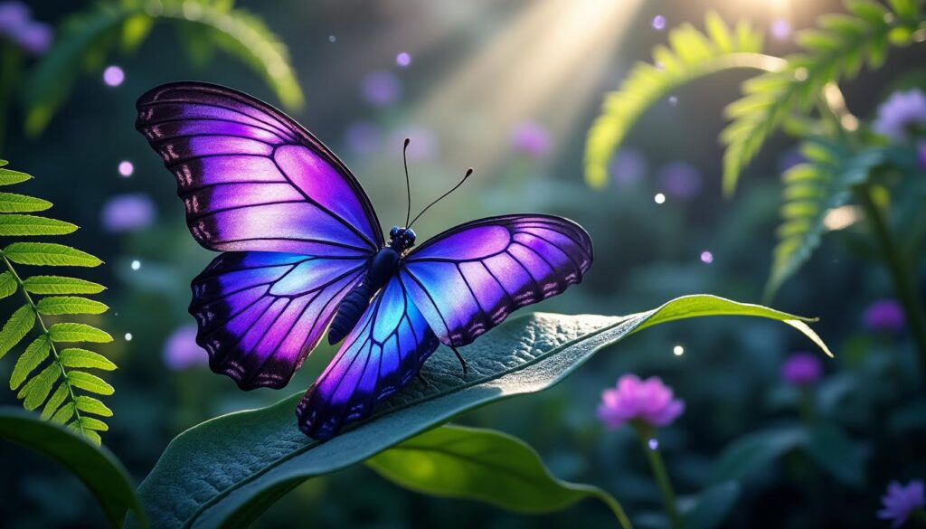 découvrez tout sur le papillon violet : ses différentes espèces, ses symboles culturels et les significations clés associées à cette magnifique créature.