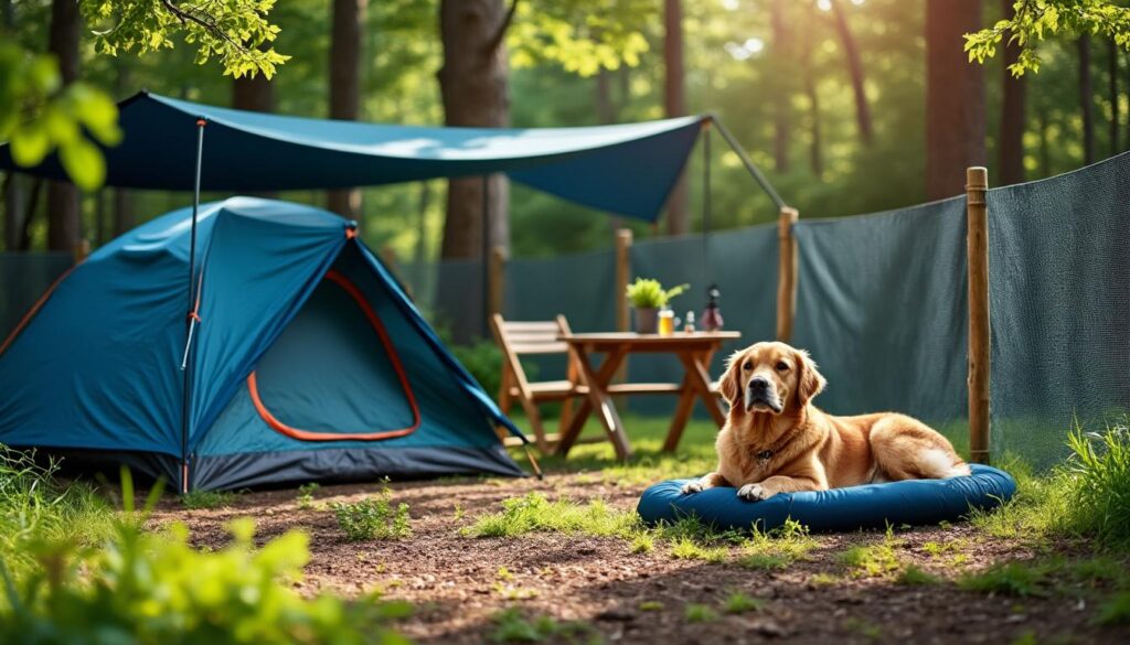 découvrez notre guide complet pour choisir un camping avec emplacement clôturé adapté aux chiens. conseils pratiques pour des vacances sereines avec votre compagnon à quatre pattes.
