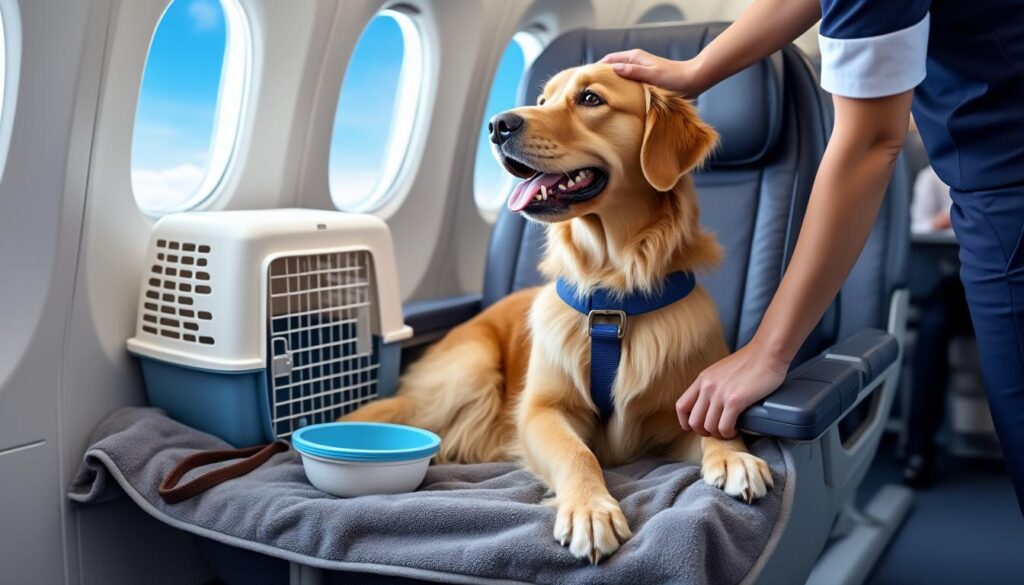 découvrez les règles, conseils et conditions essentiels pour voyager serein avec votre chien en avion, afin d'assurer un trajet confortable et sans souci.