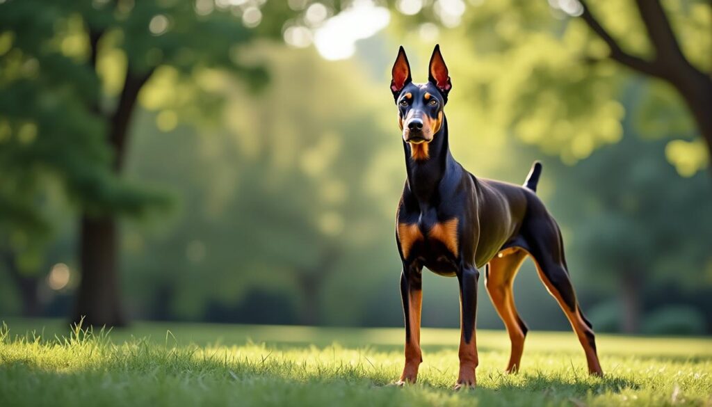 découvrez le dobermann marron : ses caractéristiques uniques, son tempérament équilibré et les soins essentiels pour garantir sa santé et son bien-être.