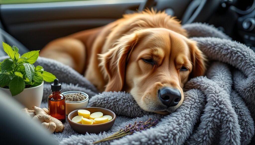découvrez des remèdes de grand-mère naturels pour soulager votre chien malade en voiture et voyager sereinement.